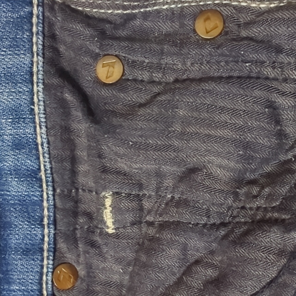 7 For All Mankind Y2K Low Rise Long - Picture 10 of 10